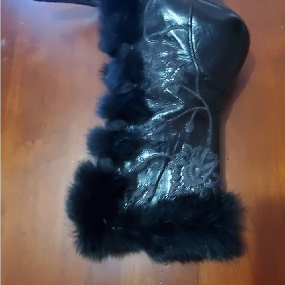 Leather Booties - image 3